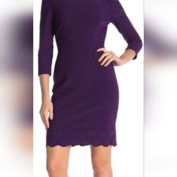 Julia Jordan Little Black Bodycon Dress. Whimsigoth,  Cocktail,  Textured - Picture 16 of 16